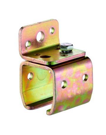 Bild ST-Wandbefestigungsmuffe,Stahl 401,B60mm,H93,5mm,L68mm,S4,5mm - HELM-0