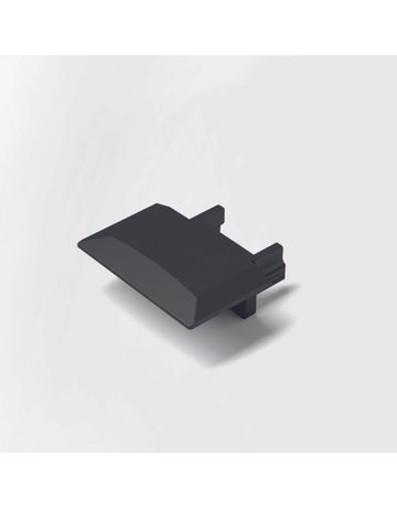 Bild LED ChannelLine C Endkappen, black Set aus 2 Stück - Halemeier-0