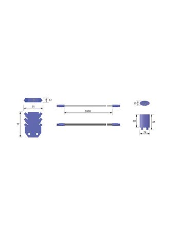 Bild LED 2-fach Verteiler MP2 24VDC 24VDC maximal 8A - Halemeier-2