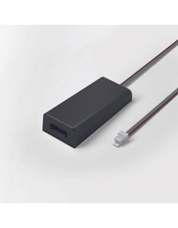 MultiSwitch2 IR Anbausensor schwarz Türkontakt oder Handschalter, 3m Ltg. - Halemeier