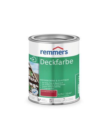 Bild Deckfarbe schwedischrot 0.75 l - Remmers-0