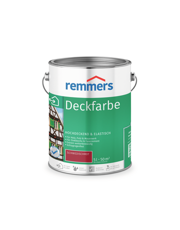 Bild Deckfarbe schwedischrot 5 l - Remmers-0