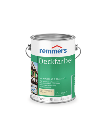 Bild Deckfarbe hellelfenbein (RAL 1015) 2.5 l - Remmers-0