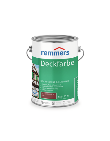 Bild Deckfarbe skandinavisch rot 2.5 l - Remmers-0