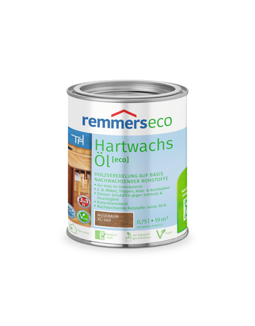 Hartwachs-Öl [eco] nussbaum (RC-660) 0.75 l - remmers