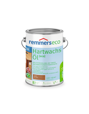 Hartwachs-Öl [eco] teak (RC-545) 2.50 l - remmers