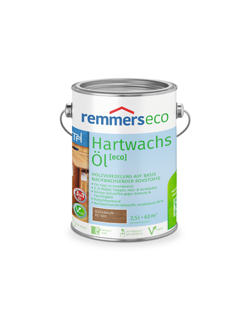 Hartwachs-Öl [eco] nussbaum (RC-660) 2.50 l - remmers