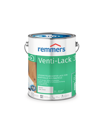 Venti-Lack 3in1 weiß (RAL 9016) 5 l - remmers