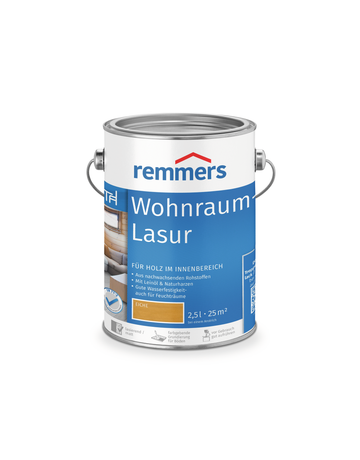 Wohnraum-Lasur eiche 2.5 l - remmers