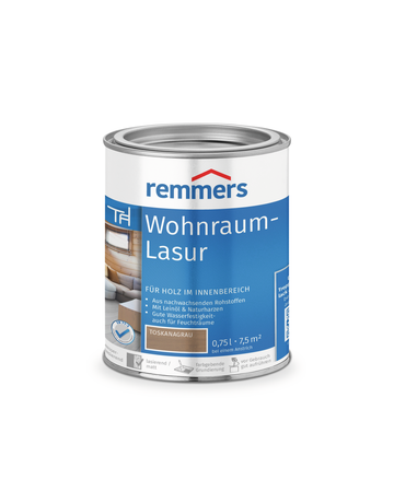 Wohnraum-Lasur toskanagrau 0.75 l - remmers