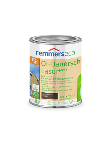 Öl-Dauerschutz-Lasur [eco] palisander (RC-720) 0.75 l - remmers