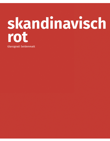 Bild Deckfarbe skandinavisch rot 5 l - Remmers-1