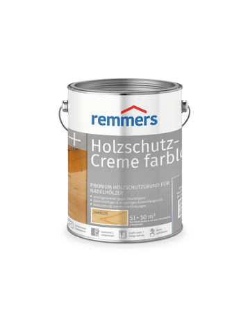 Holzschutz-Creme farblos farblos 5 l - remmers