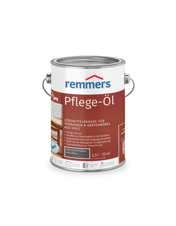 Bild PFLEGE-ÖL anthrazitgrau INTENSIV 2,5 ltr. - Remmers-0