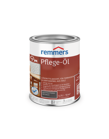 Bild PFLEGE-ÖL ANTHRAZITGRAU INTENSIV 0,75 ltr. - Remmers-0