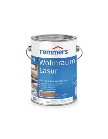 Wohnraum-Lasur toskanagrau 2.5 l - remmers