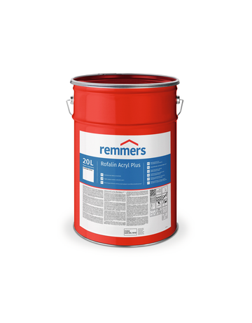 Rofalin Acryl Plus weiß (RAL 9016) 20 l - remmers