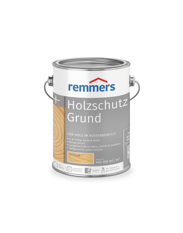 Holzschutz-Grund farblos 2.5 l - remmers