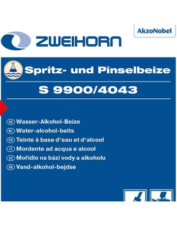 Akzo Spritz-und Pinselbeize S 9900 / MA 4043 1 ltr - Zweihorn