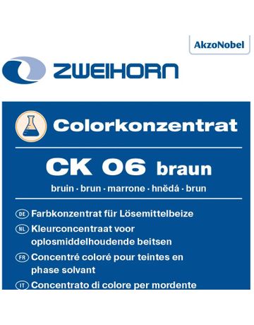 Akzo Color-Konzentrat braun CK 06 0,5 ltr - Zweihorn