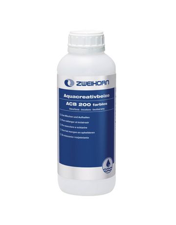 Akzo Aquacreativ-Beize farblos ACB 200 1000 ml - Zweihorn