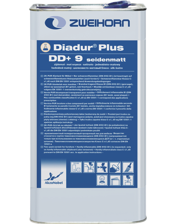 Akzo Diadur Plus Klarlack DD+ 9 5 l seidenmatt