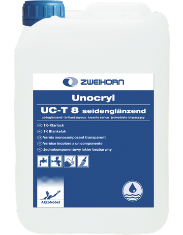 Akzo Unocryl Treppenlack 5,0 l seidenmatt UC-T 9