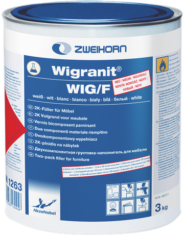 Akzo Wigranit-2K-PUR-Füller 25 kg weiß WIG/F