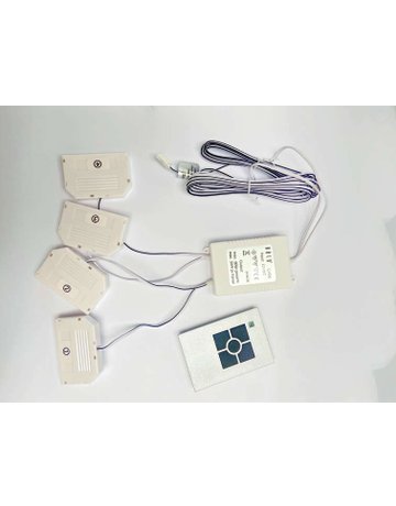 Bild 4-Kanal Funk Dimmer,12V DC, 60 W LVD5 ohne Handsender, QuickProg - Topform-0