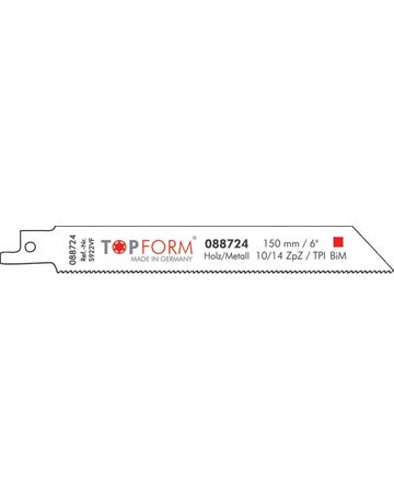 Säbelsägeblatt S922VF BiM - Metall/Holz Pkt. a 25 St. - Topform