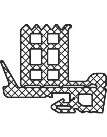 Bug Verglasungsdichtung innen W EPDM VE 30