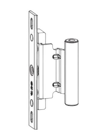 GU Mittelband N UNI-JET M6 o.Nut NL9/13 Ü=18mm