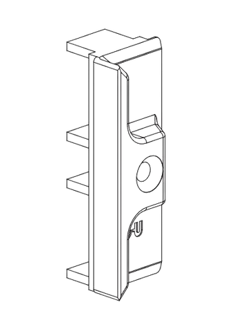 Bild GU Schließplatte Stulp Rehau S 730-1