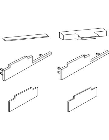 Beutel Zubehör Aufsatzschiene Schema A IV88 FA28