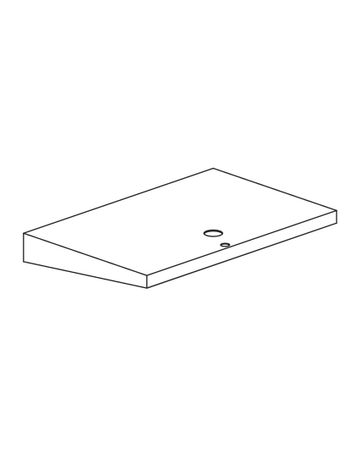 Schwellenh.4072 universal Holz AD, 78 mm - GU