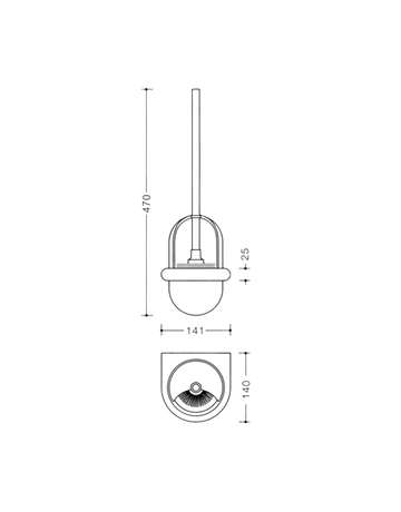 Bild Hewi Toilettenbürsten-Grt. F 99 477.20.100-1