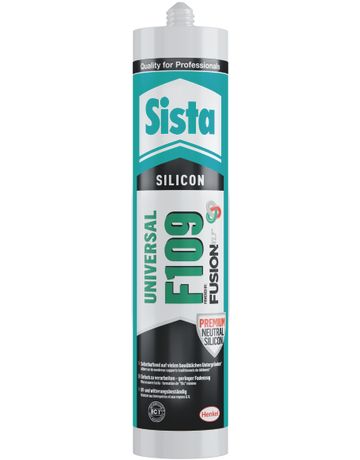 Sista F109 Universal Fusion Silikon weiß 300 ml SF9WS