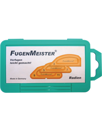 FUGENMEISTER "RADIEN" UNGERADE 3 SPACHTELN (3,5,7,9,11) 3-UR