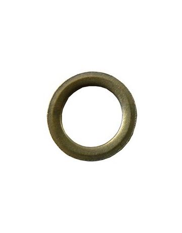 ZT-Fitschenring, 10mm, Eisen vermessingt für Aufschraubband, Außen Ø16mm, Ringhöhe 2mm