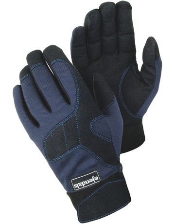 Tegera 320 Synthetik Handschuh Gr. 9 schwarz/blau