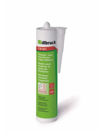 illbruck Fenster- /Anschlussfugensilikon Alkoxybasis, 310 ml FA 101 transparent