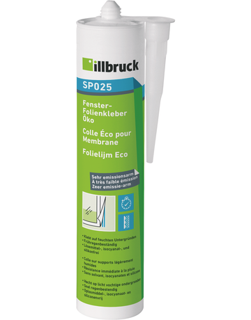 illbruck SP025 Fenster-Folienkleber Öko 310 ml betongrau