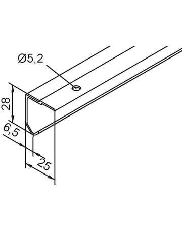 Bild Helm Einzellaufschiene 28 1/2 LM L= 6000 mm-1