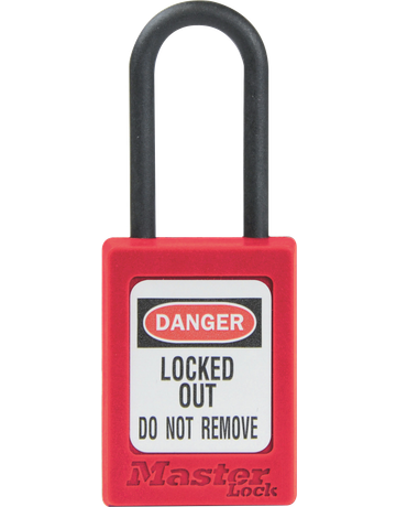 MasterLock Vorhangschloss S32RED Thermoplast