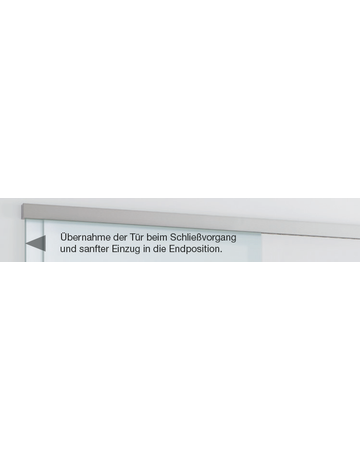 L&H Automatik Türeinzug Tvin 2.0 einseitig für Glas- und Holzschiebetüren
