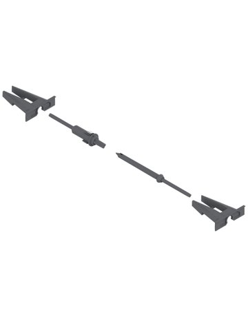 Bild TIP-ON Kupplung und Aufnahme, R7037 staubgrau - Blum-0