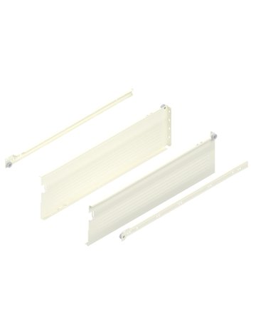 Bild METABOX Stahlzarge, H (150 mm), Teilauszug, NL=550 mm, Steckversion, links/rechts, R9001 cremeweiss - Blum-0