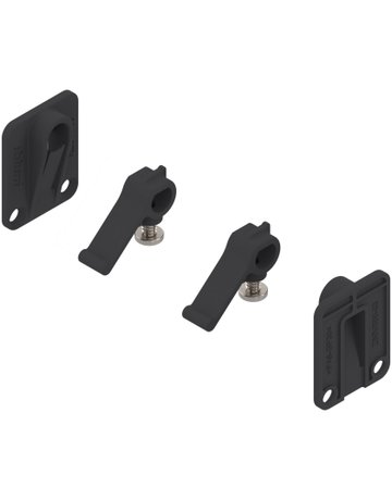 Bild CABLOXX Synchronisierung, Set (Aufnahme links/rechts, 2 Hebel), schwarz - Blum-0