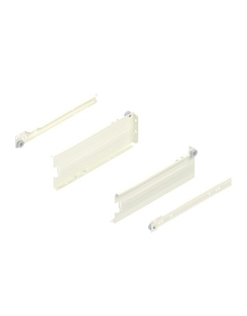 Bild METABOX Stahlzarge, M (86 mm), Teilauszug, NL=270 mm, Steckversion, links/rechts, R9001 cremeweiss - Blum-0