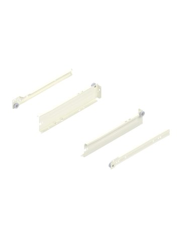 Bild METABOX Stahlzarge, N (54 mm), Teilauszug, NL=270 mm, Steckversion, links/rechts, R9001 cremeweiss - Blum-0